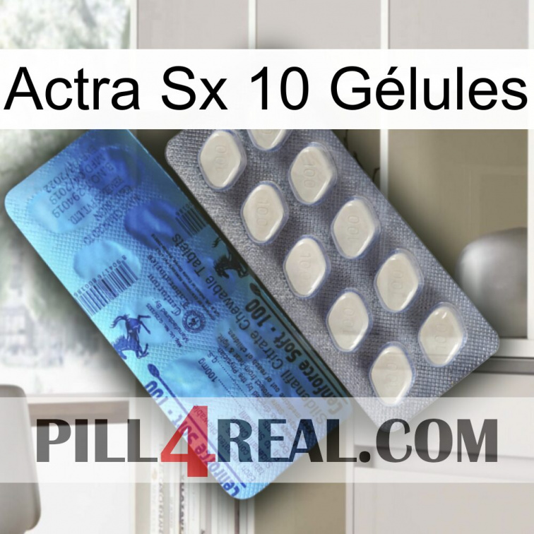 Actra Sx 10 Gélules 34